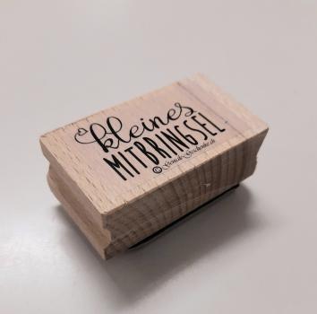 Holzstempel kleines Mitbringsel